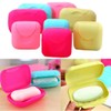 Linian Pack of 2 Soap Boxes, Candy Colour Soap Container
