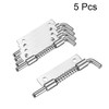 sourcing map 5pcs Carbon Steel Lock Bolt Spring Loaded Pin