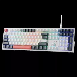 Redragon K668 RGB Gaming 104 Keys + Extra 4 Hotkeys Wired Mechanical Keyboard - Red Switch (201450906)