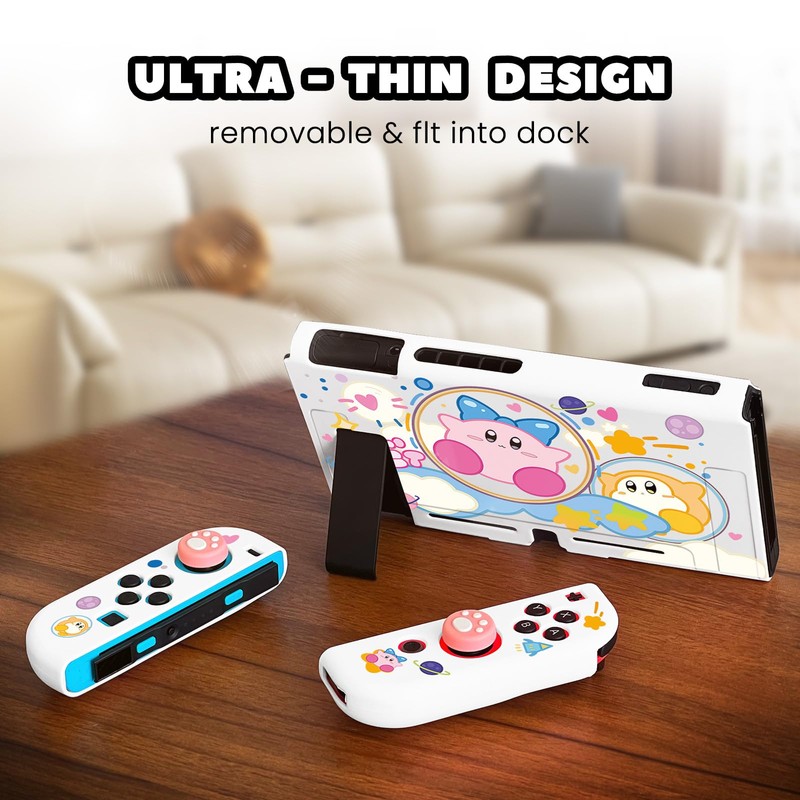 Switch Case, Switch NS Hülle, Anti-Kratzer Design Zubehör, TPU-Softcase im