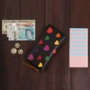 VISCONTI 'Passion' Large Wallet with Zip and Colourful Hearts RFID