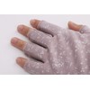 Women's Fingerless Gloves, UV Protection, Cotton, Soft, Thin, Short Gloves,