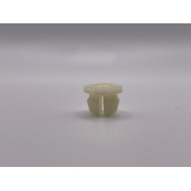 King Car Clips 50pcs Headlight Bezel Nut Grill Screw Nuts for GM 3919773, 22649878, 22649879; Chrysler 6503741 (50, White, #8 x #10 x 5/16")