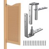 Heavy Duty Cafe Door Hinges,304 Stainless Steel Thick Hinges, Self