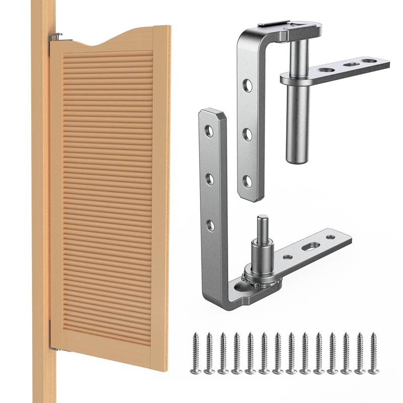 Heavy Duty Cafe Door Hinges,304 Stainless Steel Thick Hinges, Self