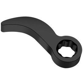 Zhaoyao Pry Bar Wrench Adapter, Pry Bar Wrench Adaptor Head 1/2" Pry Bar Adapter Heavy-Duty Steel Construction for Enhanced Leverage and Versatile Tool Compatibility