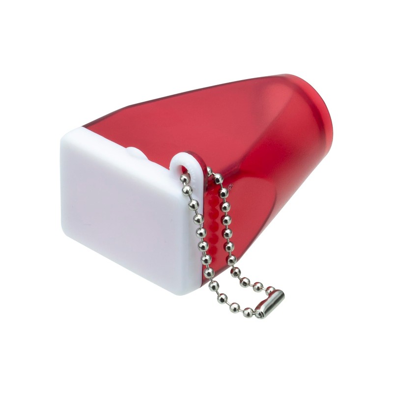 Neil Enterprises Inc. Red Translucent Full Frame Viewer Keychain -