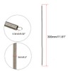 sourcing map Tension Spring Wire Diameter 0.02 Inch AD 0.2