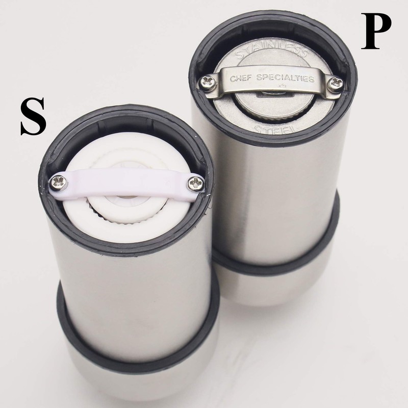 Chef Specialties 4 Inch Futura Pepper Mill and Salt Mill