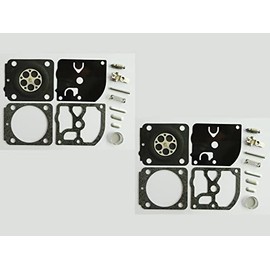 Carburetor Repair/Rebuild Kit Replaces ZAMA RB-266 For Stihl FS45 FS46 FS55 BR350 BR430 ZAMA C1Q-S169C C1Q-S209D C1Q-S210C C1Q-S265C C1Q-S291B (Pack of 2)