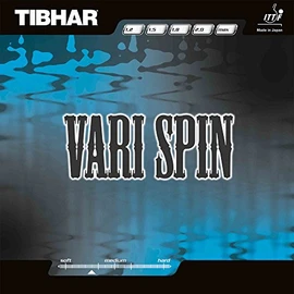 Tibhar Belag Vari Spin Farbe 2,0 mm, schwarz, Größe 2,0 mm, schwarz