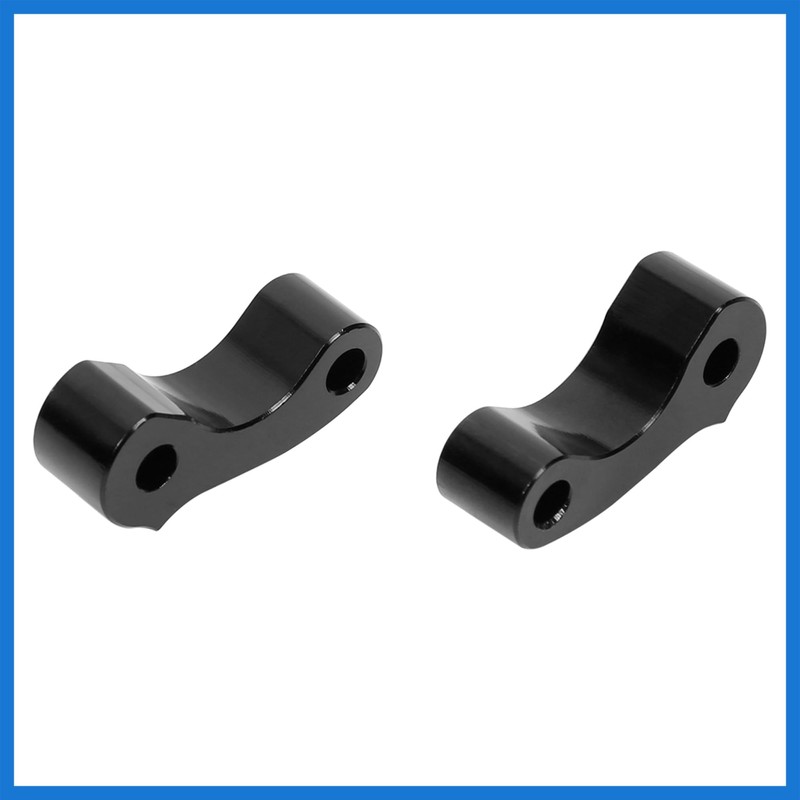 VekAuto Black Aluminum Rear Window Latch Hinge Pivots for Toyota