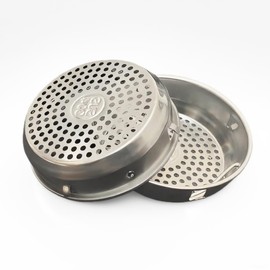 FANRTE Fruit and Ice Gate without choking for YETI Bottle Rambler Chug Cap filter 18,26,36,46,64OZ Bottles,Stainless steel ice strainer stopper for Yeti MagDock Caps - 2 Pack