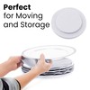 96 Pcs Felt Plate Dividers For Stacking, Dish Protectors For