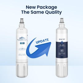 GLACIER FRESH Replacement for 4204490 Water Filter and 7007067 Air Purification Cartridge Combo Pack, Compatible with Sub-Zero 4204490, 4290510 Water Filter, 7042798/7007067 Air Filter(1+1)