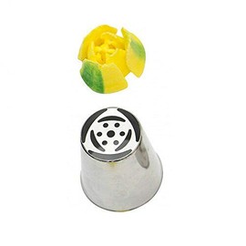 DECORA Blister Decora Nozzle 244 Tulip With 6 Petals, Silver