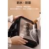WiViVi Vinyl Pouch, Clear Pouch, Large Capacity, Double Layer Design,