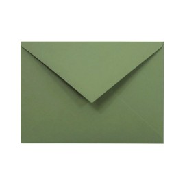 Netuno 100 Envelopes Olive Green DIN C6 114 x 162 mm 120 g Materica Verdigris Coloured High-Quality C6 Envelopes for Invitations Wedding Cards Birthday Cards