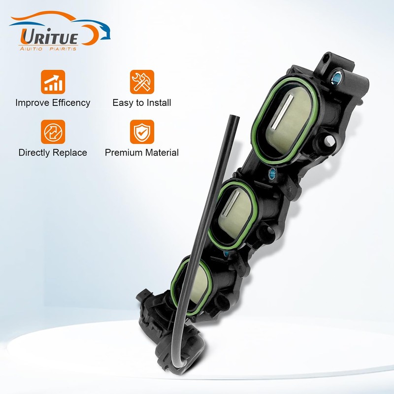 Uritue 06E133109AN Left Intake Manifold for 2016 2017 2018 A6