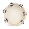 LIEKE Tambourine for Adult kids 8 Inch Goatskin Hand Held