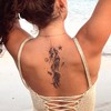 UBICA Large Semi Permanent Tattoo 2 Sheets | Lasts 2