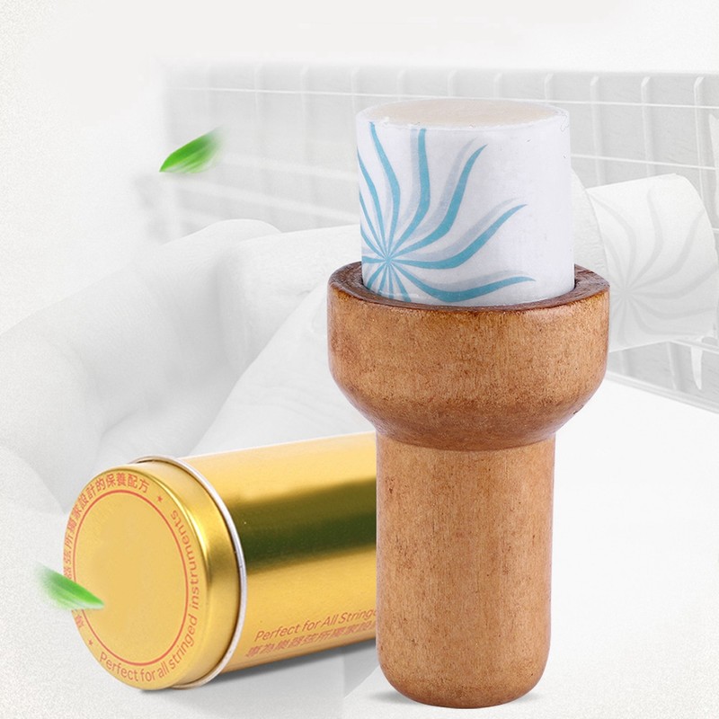 Mini Portable String Wax Cleaner Anti Rust Lubricant for Guitar