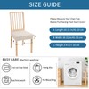 Homaxxy Stretch Spandex Chair Cover, Seat, Washable Cover for Dining