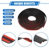 VekAuto Car Windshield Weather Strip Seal, 14mmx5m Windshield Guards Body