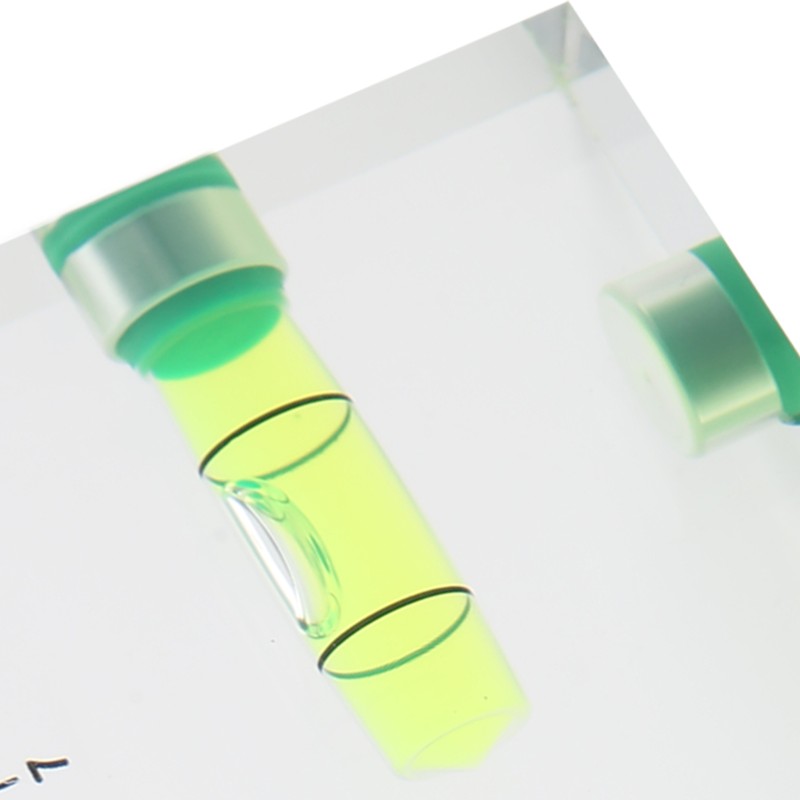 Two Dimensional Horizontal Bubble Level Portable Two Way Integrated Level