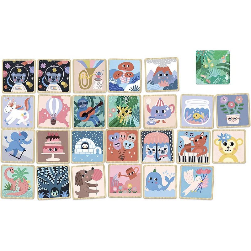 Vilac - Michelle Carlslund Memo 48 pieces, multi-coloured