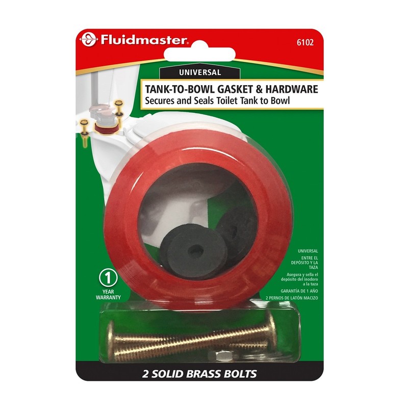 Fluidmaster Tank To Bowl Bolt & Gasket Kit 6102