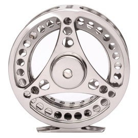 CNC Machined Aluminum Fly Fishing Reel 3/4 5/6 7/8 9/10 Large Arbor Disc Drag Left Right Handed (7/8(95mm Diameter))