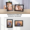 Giftgarden Black 6x4 Photo Frame, Sleek Thin Design Picture Frames