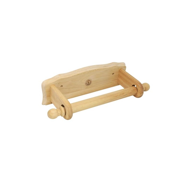 UNIQUE HOME LIVING Kitchen Roll Holder Wall Mounted, Wooden Paper