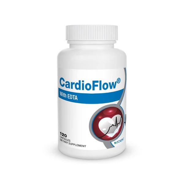 Roex Cardio Flow with EDTA, 120 Count (Pack of 1)