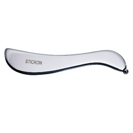 STICKON Gua Sha Herramienta de Masaje de Acero Inoxidable Gua Sha Raspado Herramientas de Masaje IASTM Herramientas Gran Herramienta de Movilización de Tejido Suave (DZS)