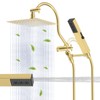 Hibbent All Metal cUPC Certified Shower Head, 10'' High Pressure