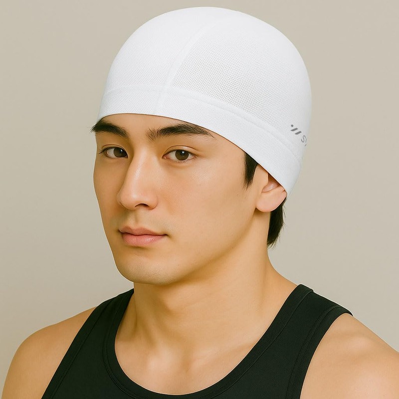 SWAVE Swim Cap Unisex Mesh Cap Mesh Swim Cap Training