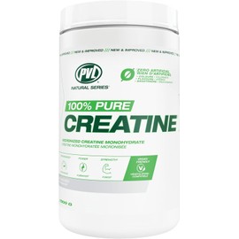 PVL 100% Pure Creatine - Creatine Monohydrate Micronized Powder - Creatine Powder Supplement for enhanced high-intensity performance - 1000 g - 200 Serving
