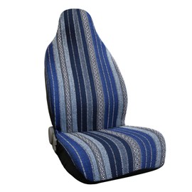 Partuto Universal Baja Seat Cover Universal Durable Bucket Seat Cover for Car SUV Automotive Dark Blue Durable Material Replacement