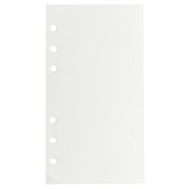 Sealing Notebook, Girls, Elementary School, Replacement, Large Capacity, Binder Type, Includes 10 Refills, Transparent, Clear, Cute, Gift, Birthday Gift, (10 Removable Sheets, A6)