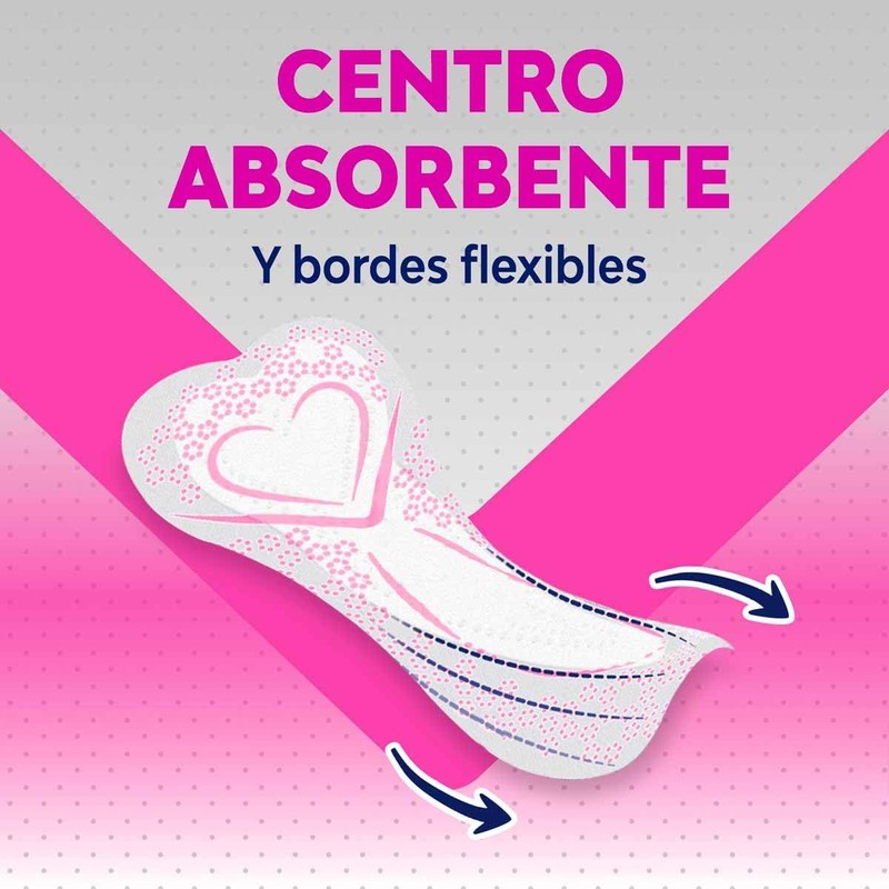 Saba Diarios Multiestilos, Protectores Diarios Multiforma, 28 Piezas
