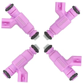 INEEDUP Fuel injector Set fit for 2003 for Chrysler for PT Cruiser 2.4L, 2003 for Dodge for Neon 2.4L Automotive Fuel injector Parts FJ729,RL852747AA,4852747AA, 4Pcs 4 Holes