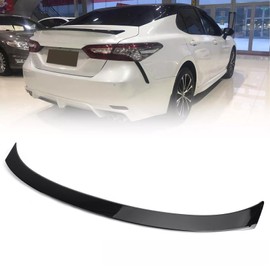 JHRISE Rear Spoiler Wing for 2018-2024 Toyota Camry LE SE XLE XSE TRD Hybrid Trunk Lid Duckbill ABS Rear Trunk Spoiler Glossy Black