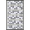 Jumbo Bingo Tickets pads 6 to view (Grey)