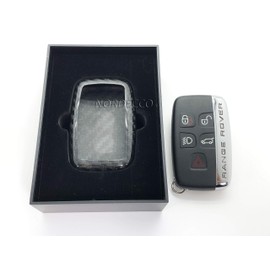 NORDECCO CARBON FIBRE SMART 5 BUTTON KEYLESS FOB REMOTE CASE FOR LAND ROVER RANGE ROVER EVOQUE VELAR Evoque SPORT Discovery 3/4/5 Freelander Vogue SVR L405