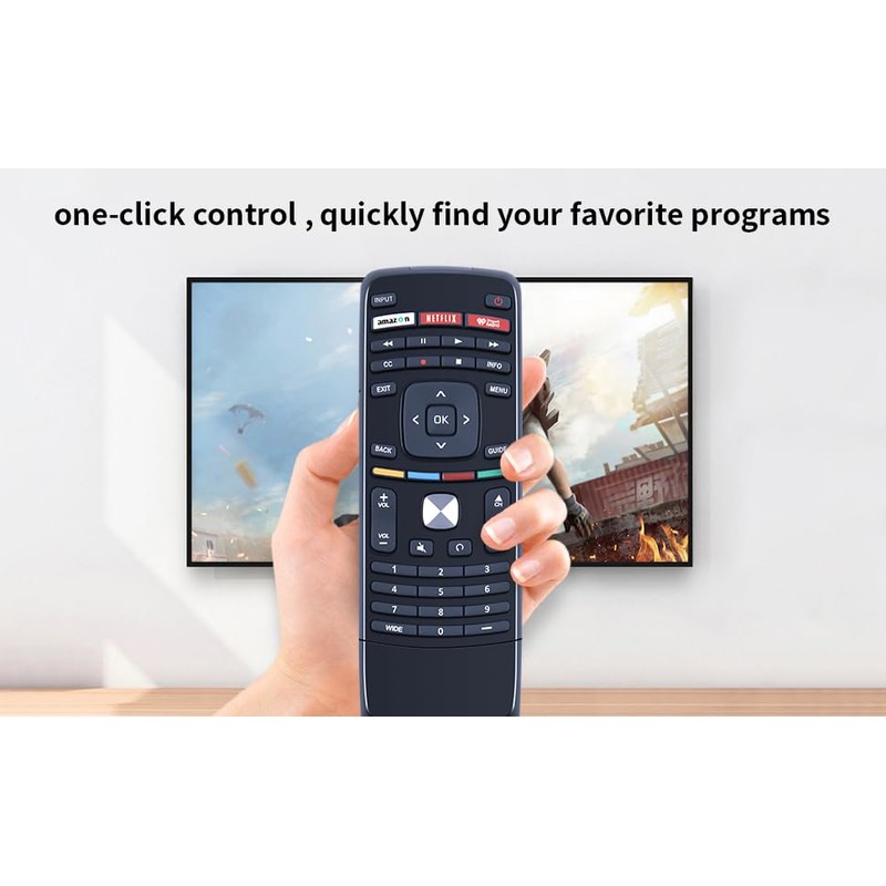 XRT112 Remote Control for Vizio Smart TV E500i-B1 E500i-B0 E550i-A0E