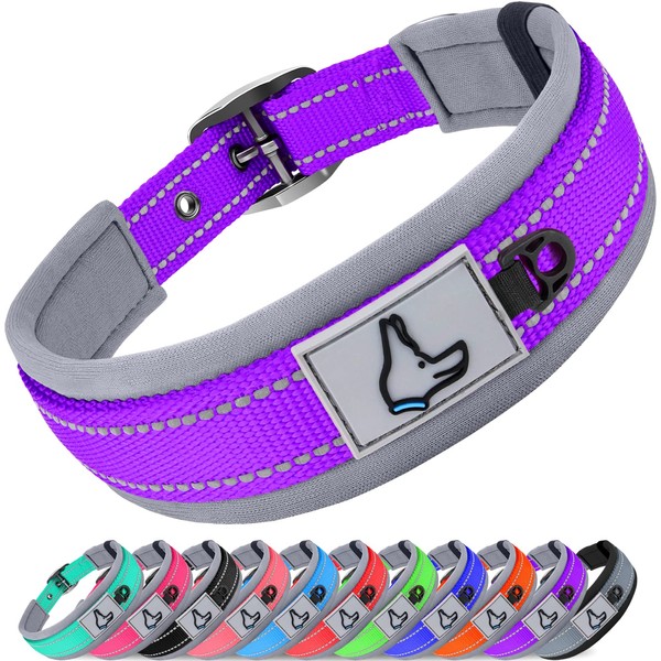 Joytale Dog Collar, Soft Dog Collar Padded Neoprene Dog Collar
