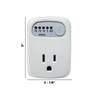 Safety Timer - Single Outlet, 30-15-10-5 Minutes, Auto Shut-Off by