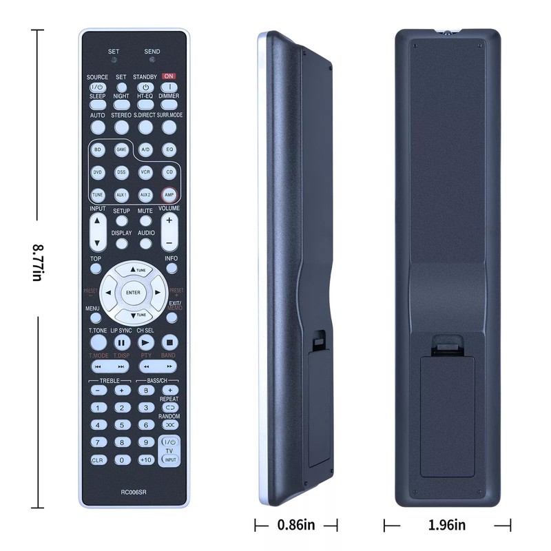 GOUYESHO RC006SR Remote Control for Marantz Home Theater Receiver NR-1501